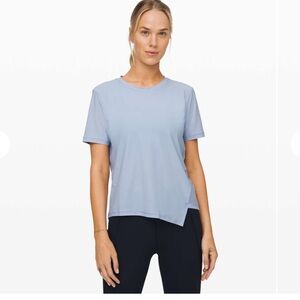 Lululemon | Angle Your Strength Short Sleeve in Ice Cap